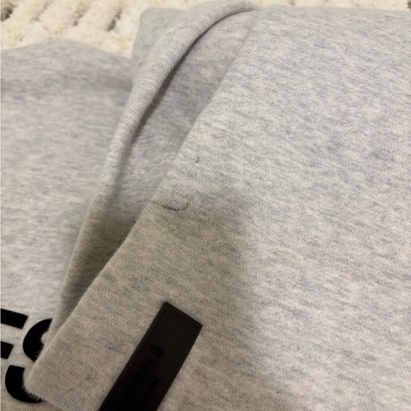 Fear of God Essentials Grey Hoodie - Picture 3 of 7